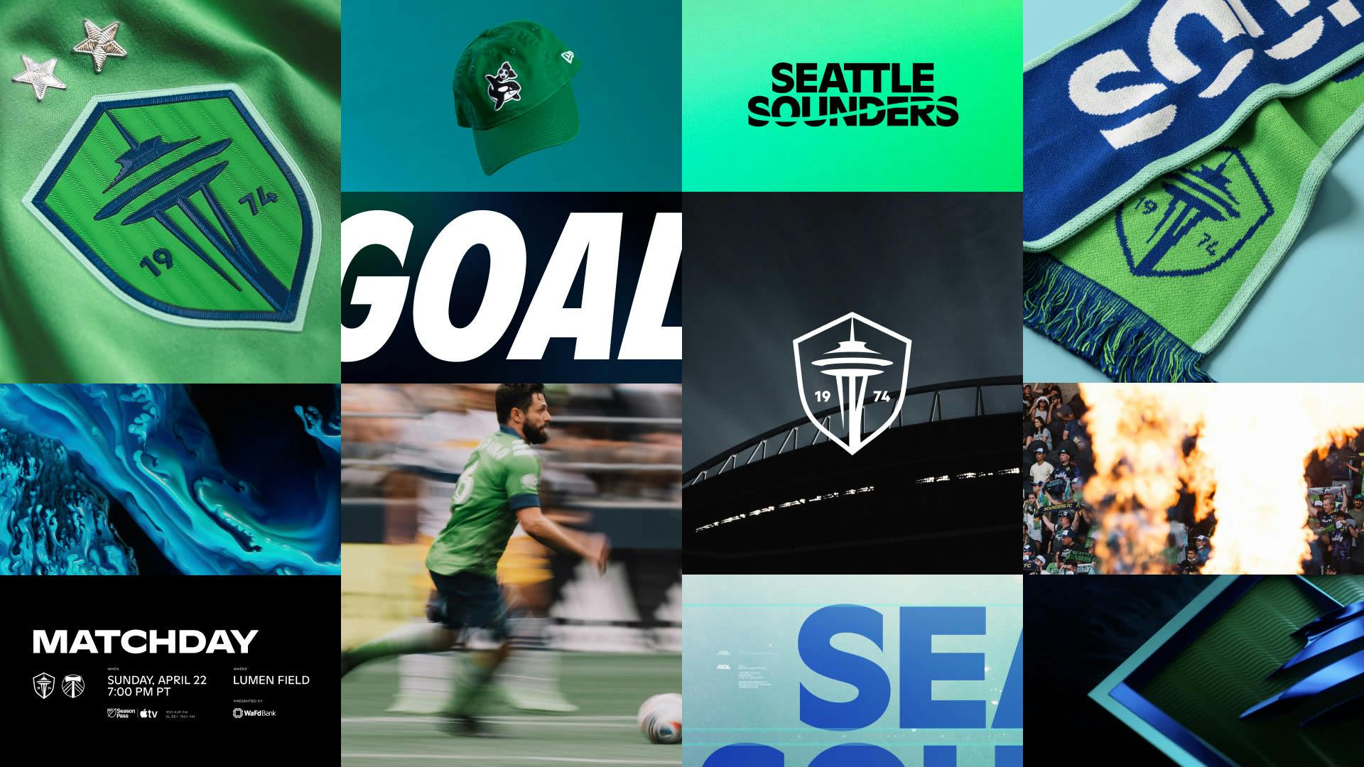 Seattle Sounders brand bento